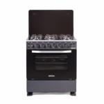 BRUHM 80 x 60 Gas Cooker, 4 Burner With Oven - BGC-8650IG