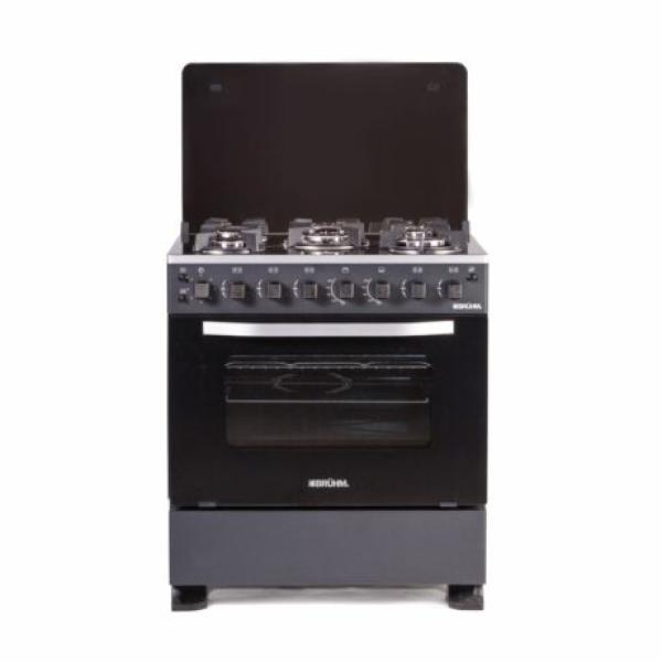 BRUHM 80 x 60 Gas Cooker, 4 Burner With Oven - BGC-8650IG