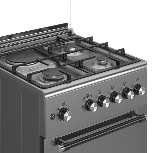 Maxi 60*60 (3+1) Burner Gas Cooker IGL INOX TR