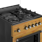 Maxi 60*60 (3+1) Burner Gas Cooker IGL Wood TR
