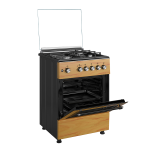 Maxi 60*60 (3+1) Burner Gas Cooker IGL Wood TR