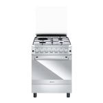 Maxi 60*60 (3+1) Burner Gas Cooker INOX PLUS