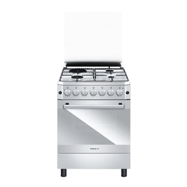 Maxi 60*60 (3+1) Burner Gas Cooker INOX PLUS