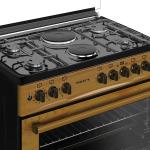 Maxi 60*90 (4+2) Burner Gas Cooker Wood