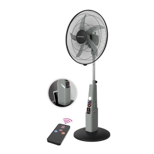 Duravolt 18" Rechargeable Fan DRF-3918 12V7Ah Battery 45W Powerful