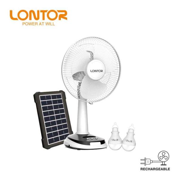 Lontor CTL-CF025SP-12 Rechareable Table Fan