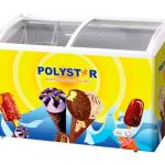 POLYSTAR SHOWCASE FREEZER, 226 litres