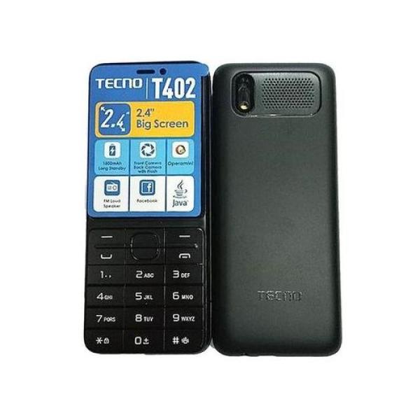 Tecno T402 Triple SIM Phone - 2.4" Display, Java, FM Radio, 1500mAh