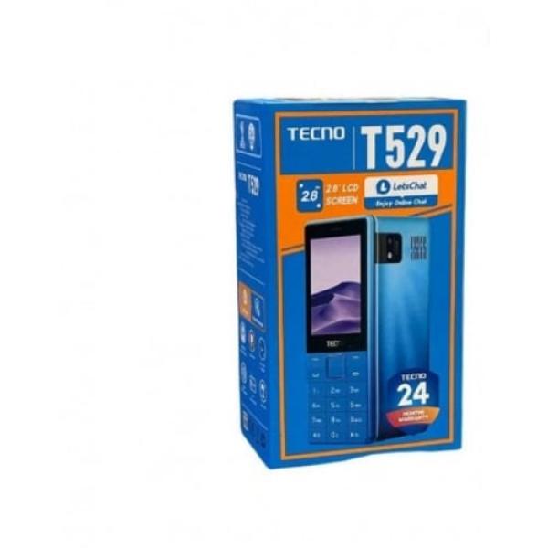 Tecno T529 Dual SIM Phone - 2.8 LCD Screen, GSM, 0.08MP, 2500mAH