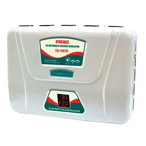 Prag 10KVA (130V-250V) Servo Wall Voltage Stabilizer