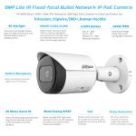 Dahua ColorVu Outdoor CCTV Camera – 24/7 Full-Color Imaging