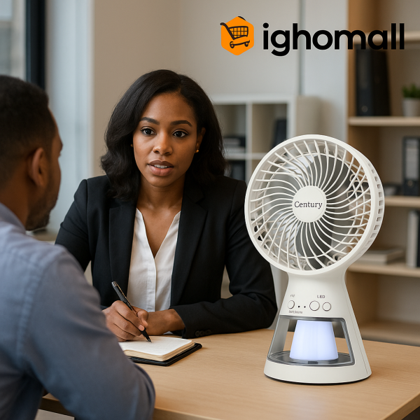 Century 8 Inches Rechargeable Table Fan - FRCT 20-A