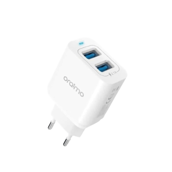 Oraimo OCW-E63D Firefly 2 Dual USB Charger – Fast Charge