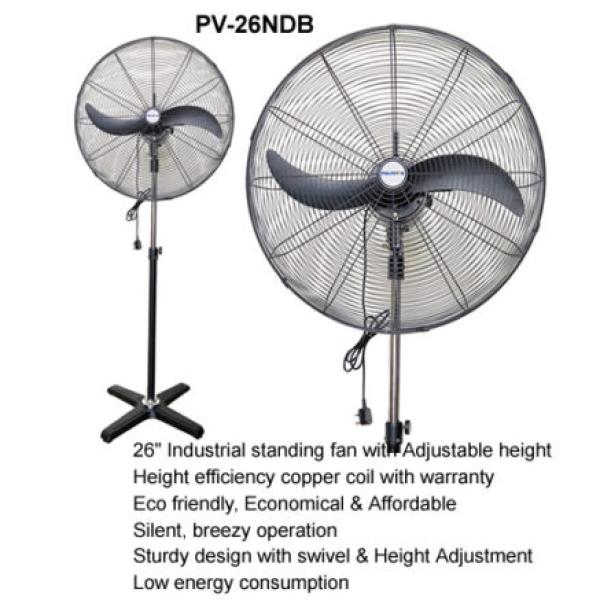 POLYSTAR 26″ INDUSTRIAL STANDING FAN